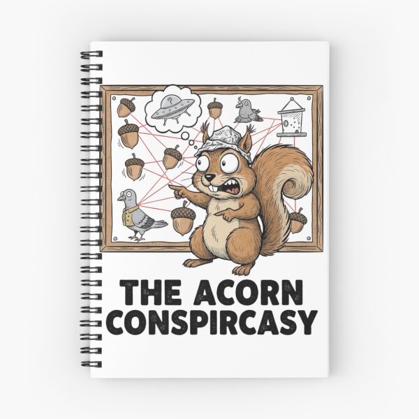 Item preview, Conspiracy Theorist Squirrel! ?? designed and sold by Whisky1111.