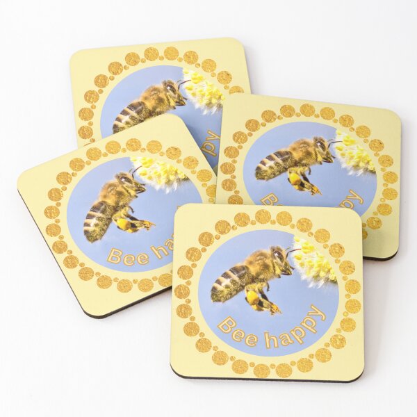 Item preview, Save this design if you love bees & want to spread positivity! designed and sold by Katja LebenFreude.