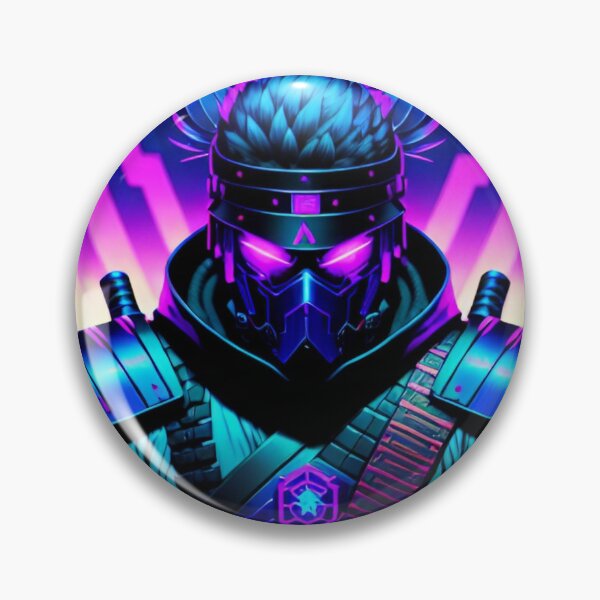 Item preview, Neon void Samurai  designed and sold by BeyondTheRift.