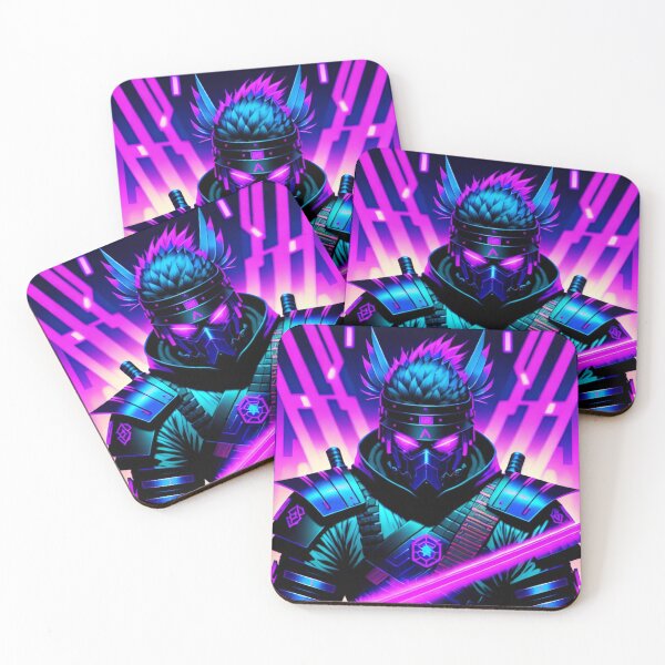Item preview, Neon void Samurai  designed and sold by BeyondTheRift.