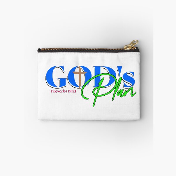 Item preview, God's Plan Proverbs 19:21 (black font) designed and sold by MoonsunCraft.