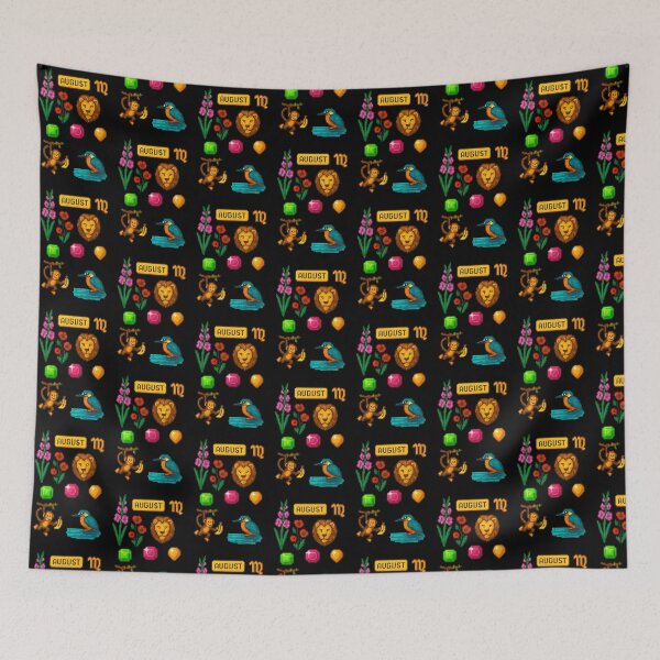 Item preview, Retro Pixel August designed and sold by BrushAndBreathe.