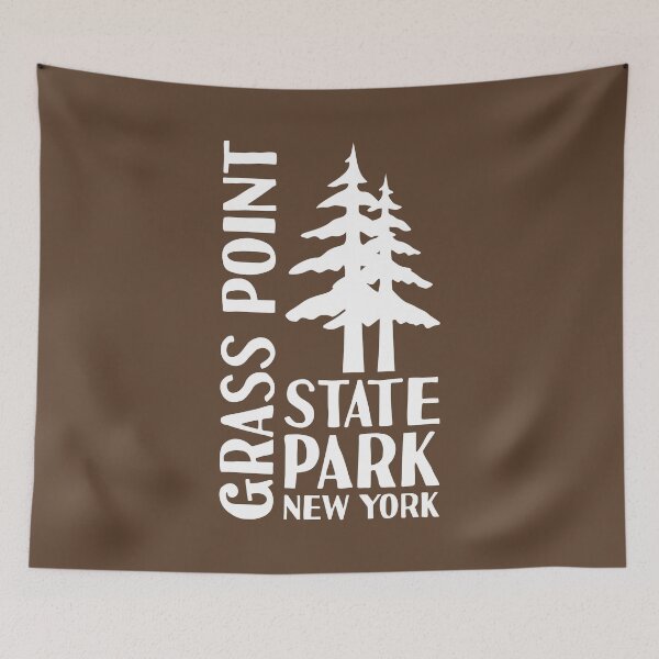 Item preview, Grass Point State Park New York Pines W designed and sold by bivenart.