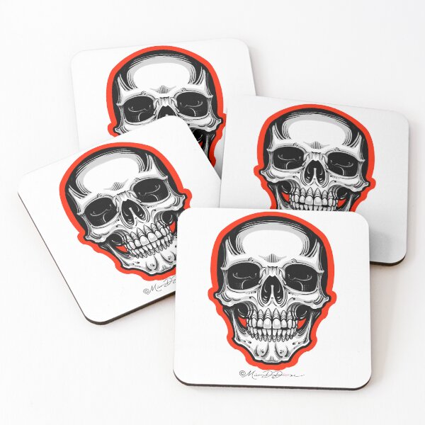 Item preview, Skull with Red designed and sold by MetroInk.