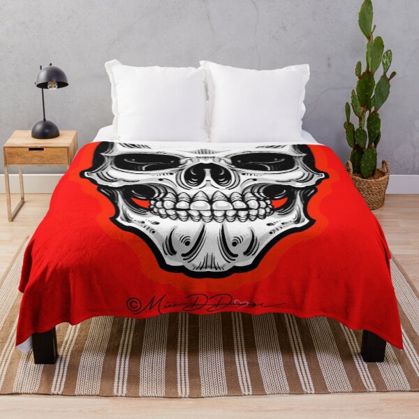 Item preview, Skull with Red designed and sold by MetroInk.