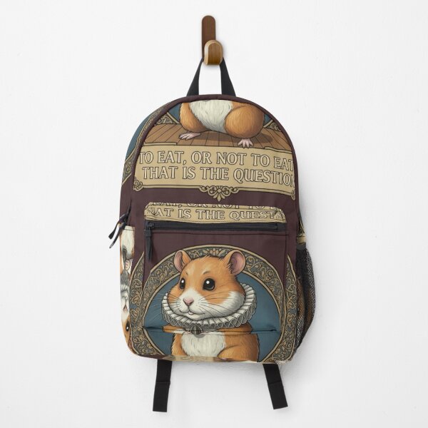 Item preview, Shakespearean Hamster | To Eat or Not to Eat designed and sold by Whisky1111.