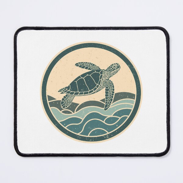 Item preview, Circular turtle at sea designed and sold by PairfectThreads.