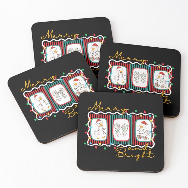 Item preview, Merry and Bright Christmas Silly Goose Santa designed and sold by Forevermore.