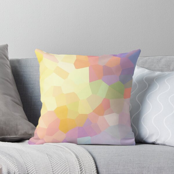 Item preview, Abstract Pastel Rainbow Crystal Pattern designed and sold by RecoveryGift.