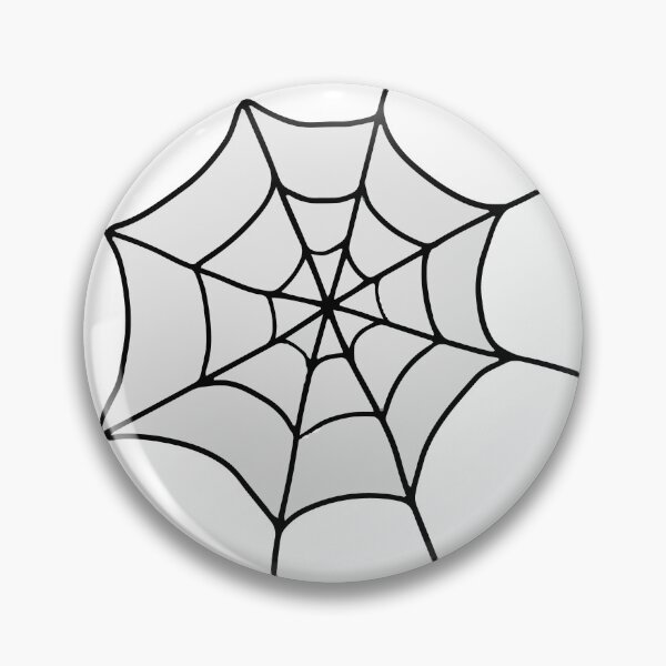 Item preview, Minimalist Spider Web - Simple Spooky Halloween Doodle designed and sold by tsbbstudio.