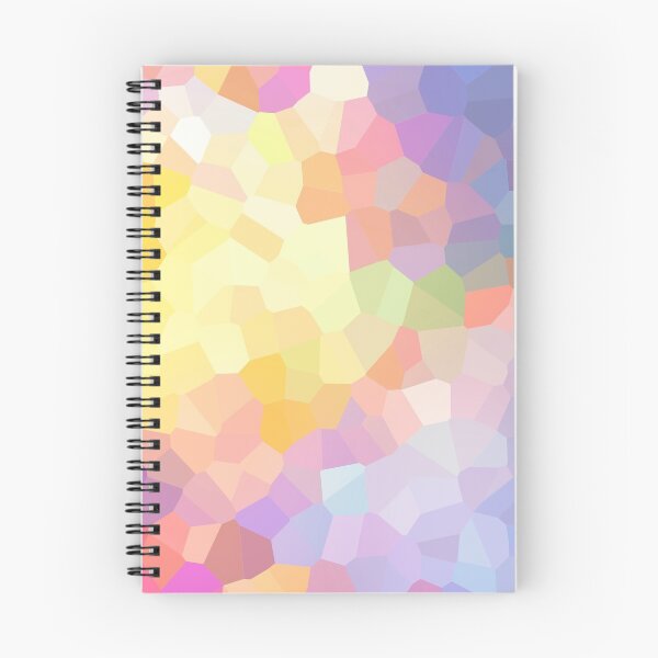 Item preview, Abstract Pastel Rainbow Crystal Pattern designed and sold by RecoveryGift.