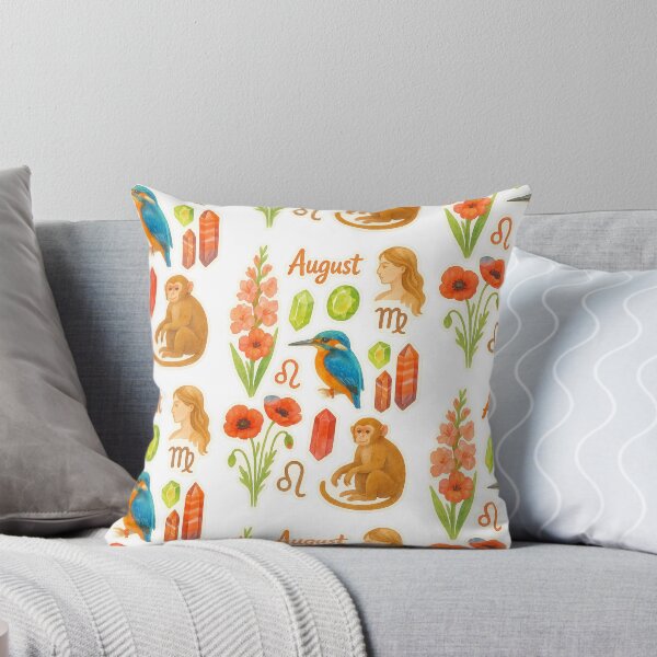 Item preview, Watercolor Harmony of August designed and sold by BrushAndBreathe.