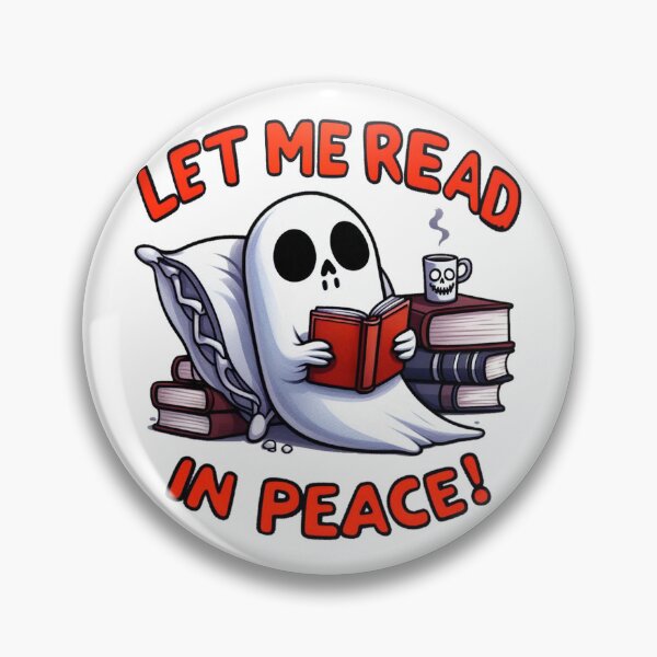 Item preview, Ghost Reading, Let Me Read In Peace Ghost Reading designed and sold by Eif53.