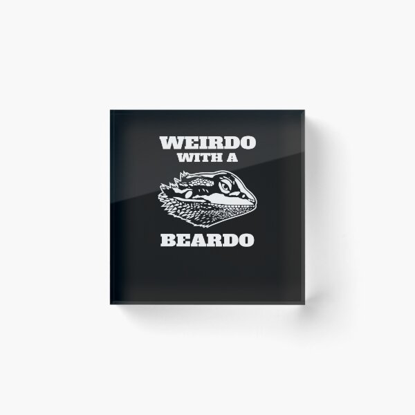 Item preview, Weirdo With A Beardo V3 designed and sold by TeeTimeGuys.