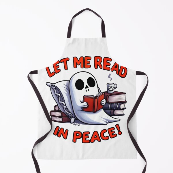 Item preview, Ghost Reading, Let Me Read In Peace Ghost Reading designed and sold by Eif53.