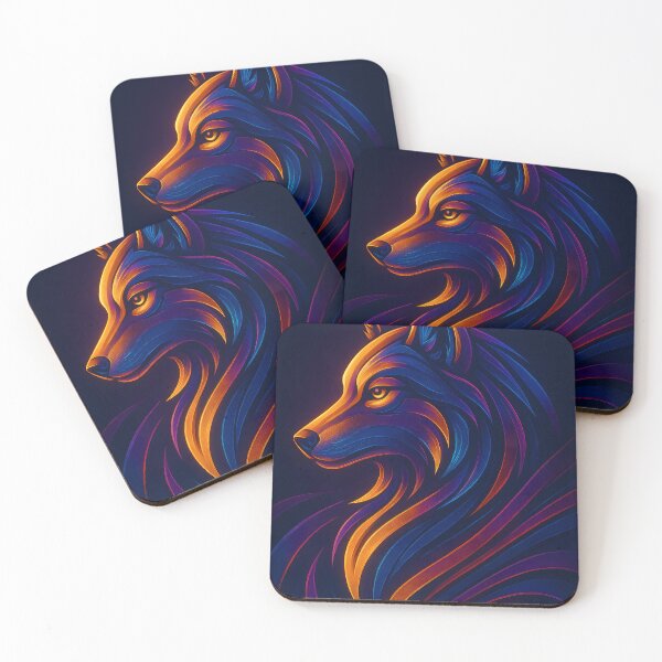 Item preview, Neon Metallic Animal Spirit designed and sold by digicx.