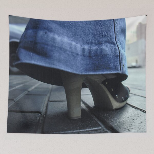 Item preview, Bell Bottom Jeans and Platform Shoes Art Photo designed and sold by DEC02.