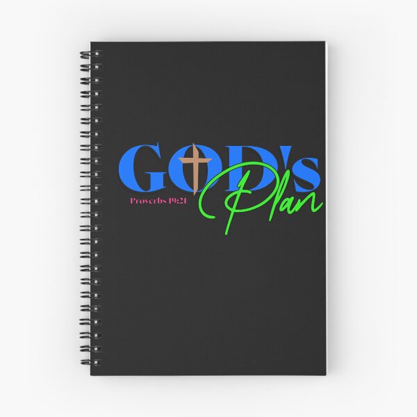 Item preview, God's Plan Proverbs19:21 (White Font) designed and sold by MoonsunCraft.