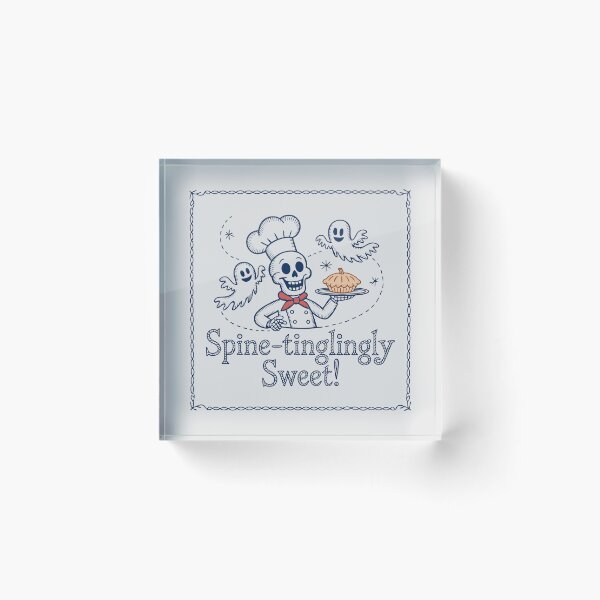 Item preview, Playful Skeleton Chef Serving Pie designed and sold by SplashTastic.