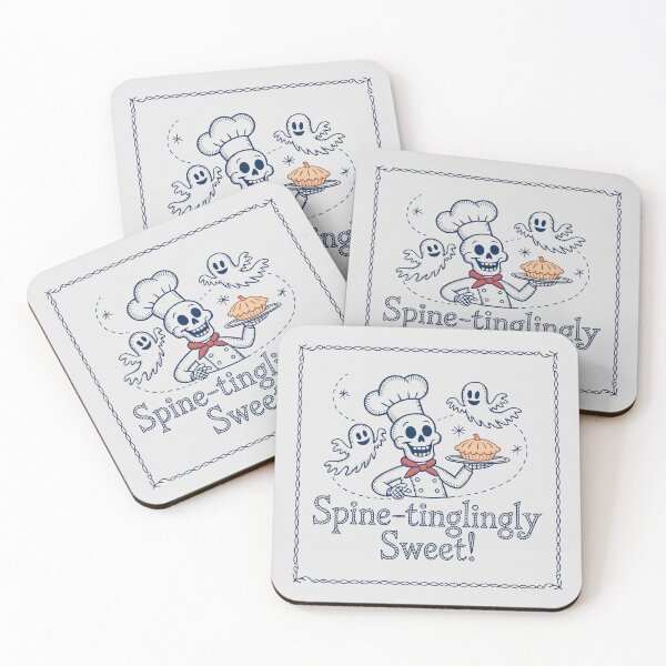 Item preview, Playful Skeleton Chef Serving Pie designed and sold by SplashTastic.