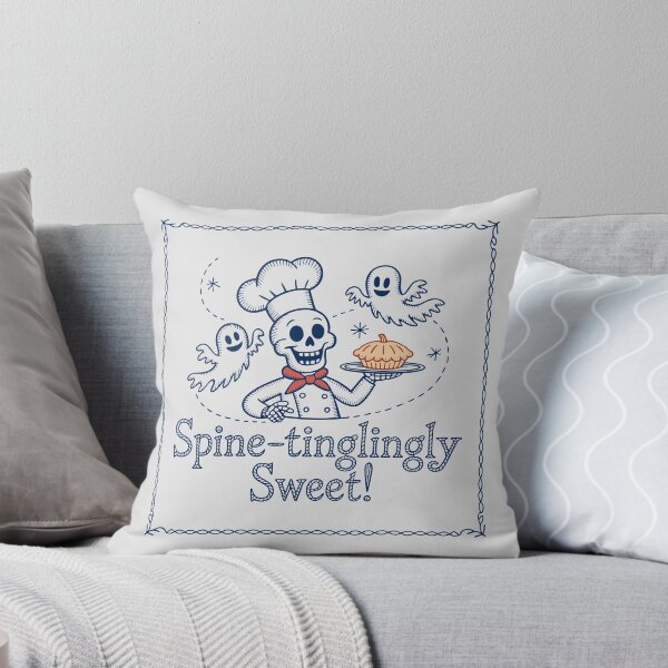 Item preview, Playful Skeleton Chef Serving Pie designed and sold by SplashTastic.