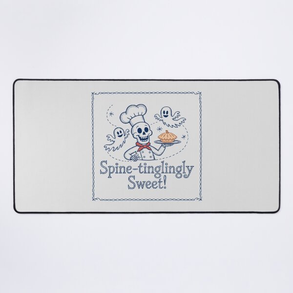 Item preview, Playful Skeleton Chef Serving Pie designed and sold by SplashTastic.