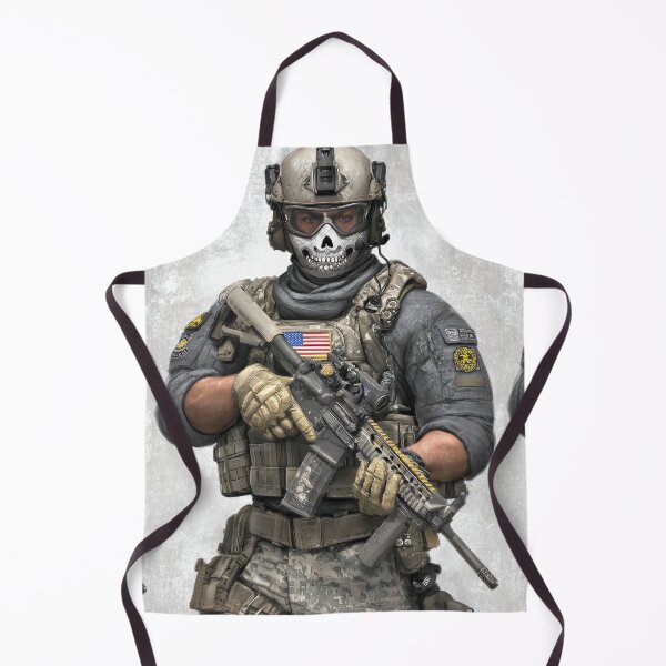 Item preview, Modern special forces soldier wearing a cool skull mask. designed and sold by Piotrek0001.