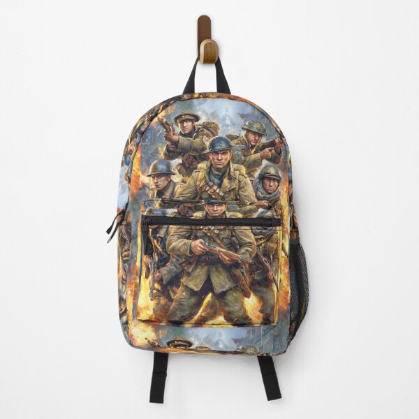 Item preview, Group of historical soldiers in a heroic battle pose. designed and sold by Piotrek0001.