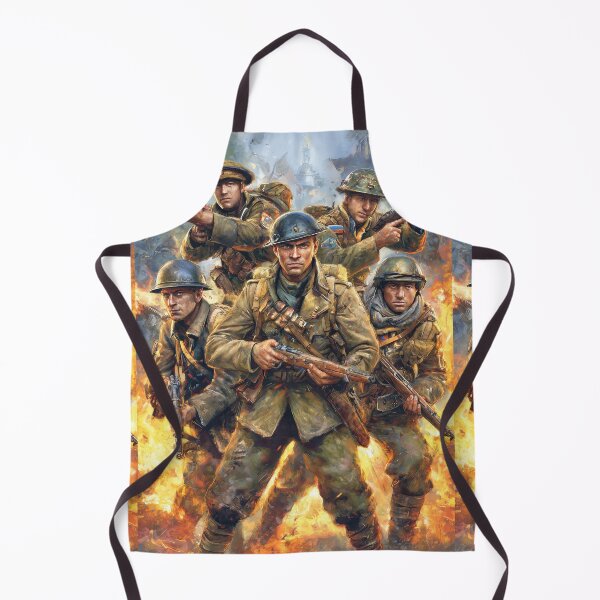 Item preview, Group of historical soldiers in a heroic battle pose. designed and sold by Piotrek0001.