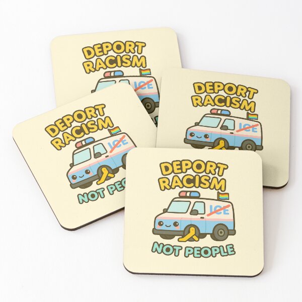 Item preview, Deport Racism, Not People (with Boot!) designed and sold by WheelieGdArt.