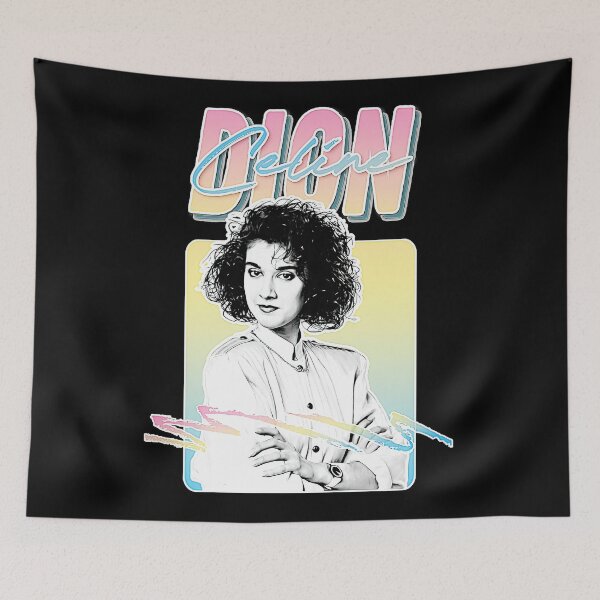 Item preview, Celine Dion __ 80s Aesthetic Fan  designed and sold by maureenmagna.