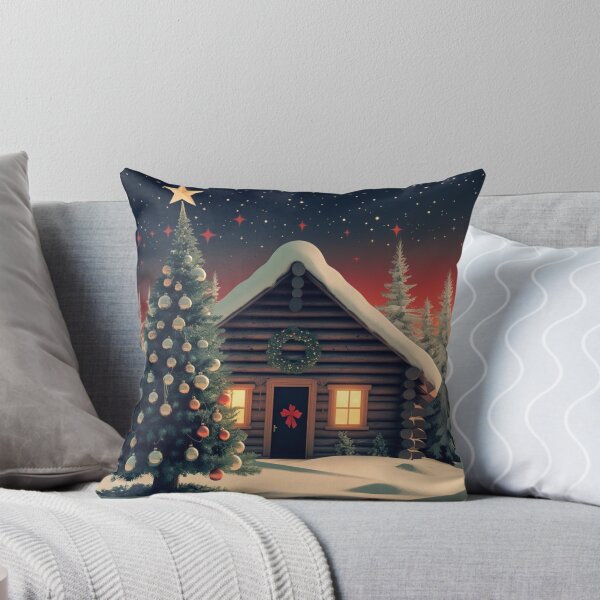 Artikelvorschau, Oh Tannenbaum und eine Blockhütte entworfen und verkauft von Heavens Light.