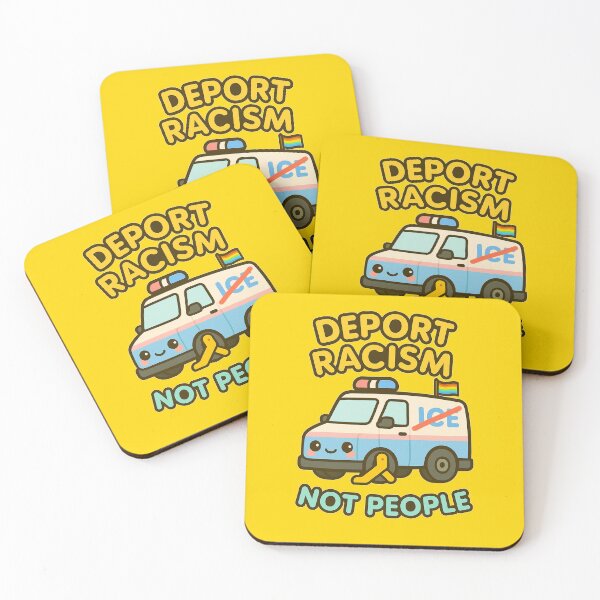 Item preview, Deport Racism, Not People (with Boot!) - V4 designed and sold by WheelieGdArt.