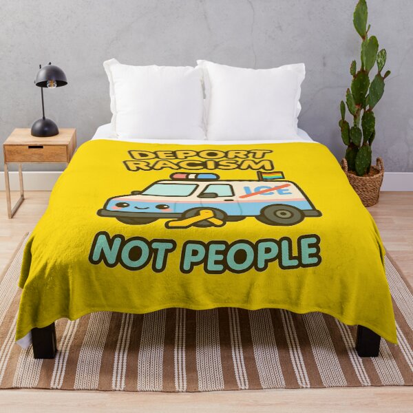 Item preview, Deport Racism, Not People (with Boot!) - V4 designed and sold by WheelieGdArt.