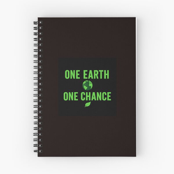 Item preview, One Earth One Chance – Eco Awareness Green Planet Design designed and sold by LoaiArt.