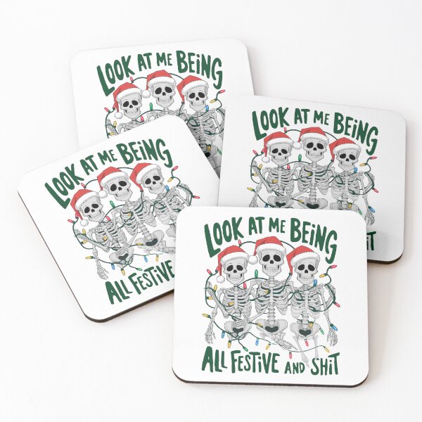 Item preview, Look At Me Being All Festive And Shit | Funny Christmas Shirt | Sarcastic Holiday Humor Tee designed and sold by sweary12.