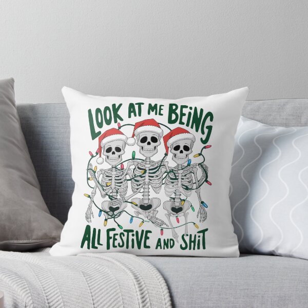 Item preview, Look At Me Being All Festive And Shit | Funny Christmas Shirt | Sarcastic Holiday Humor Tee designed and sold by sweary12.
