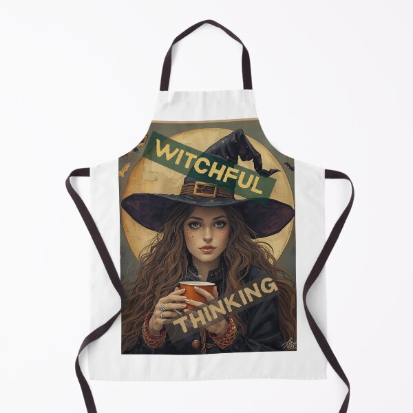Item preview, Witchful Thinking” T-Shirt – Moody Witch with Coffee & Full Moon | Funny Halloween Tee for Women | Witchy Aesthetic Apparel designed and sold by SassyArtist9006.
