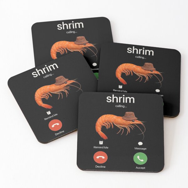 Item preview, Funny Shrim Calling Meme – Misspelled Shrimp Call Joke Design designed and sold by love3617.
