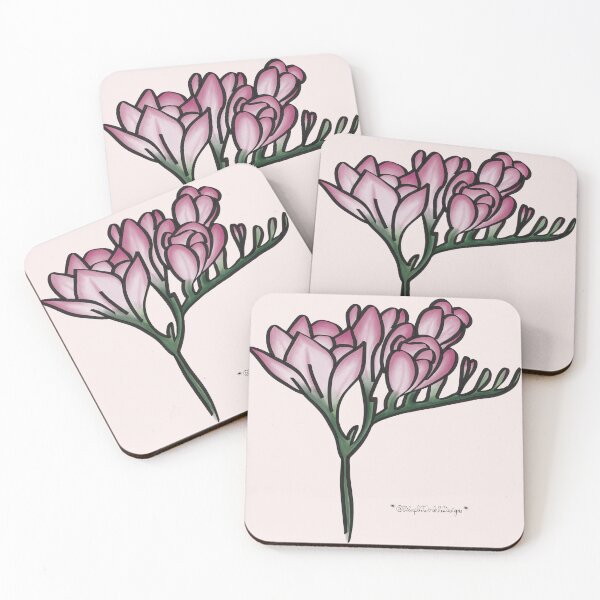 Item preview, Freesia Watercolor designed and sold by BlurpleTwinkle.