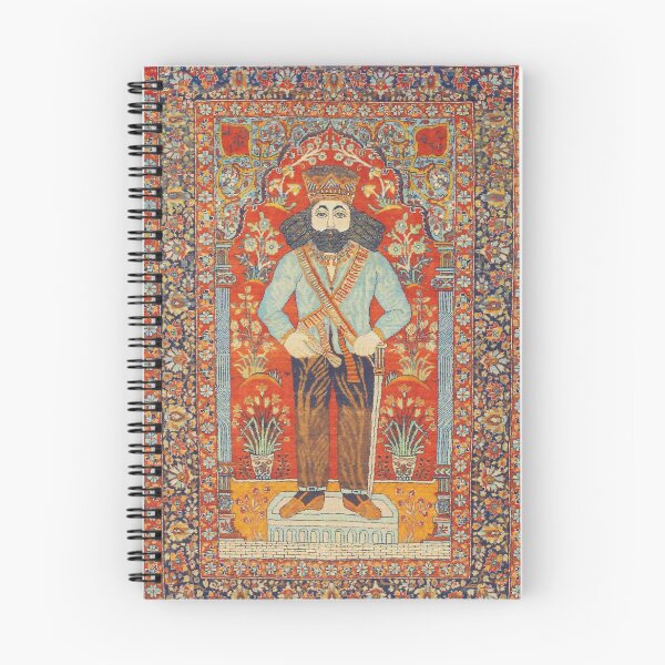 Item preview, Kurk Kashan Persian Rug designed and sold by Vicky Brago-Mitchell®.