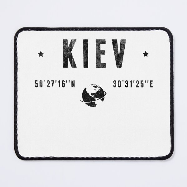 Item preview, Kyiv Ukraine Latitude Longitude Coordinates designed and sold by capricedefille.
