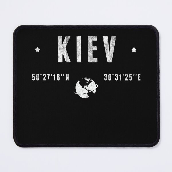 Item preview, Kyiv Ukraine Latitude Longitude Coordinates designed and sold by capricedefille.
