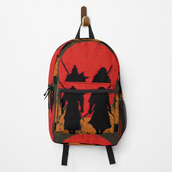 Item preview, Two samurai warriors standing before a great red sun. designed and sold by Piotrek0001.