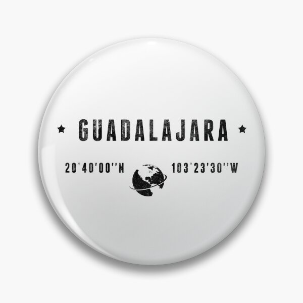 Item preview, Guadalajara Mexico Latitude Longitude Coordinates designed and sold by capricedefille.