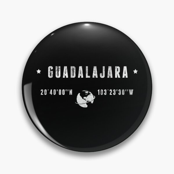 Item preview, Guadalajara Mexico Latitude Longitude Coordinates designed and sold by capricedefille.