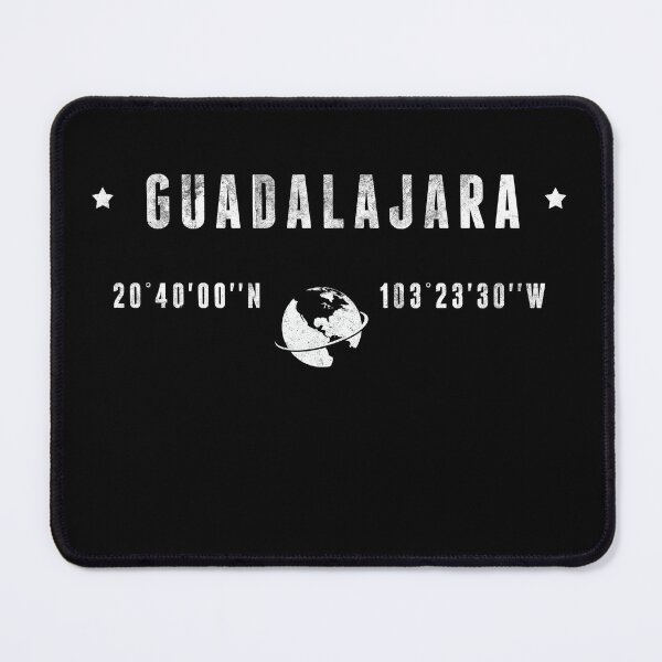 Item preview, Guadalajara Mexico Latitude Longitude Coordinates designed and sold by capricedefille.