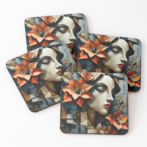 Item preview, Abstract Spiritual Woman | Abstract Art designed and sold by UnhingedBird.