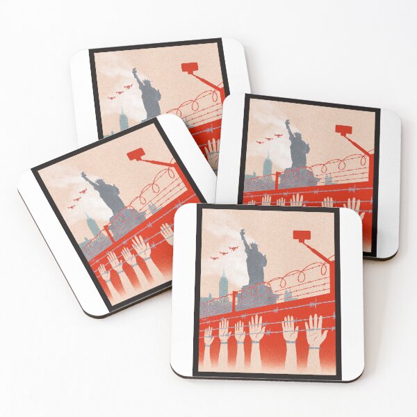 Item preview, Occupied Liberty - Red and Gray designed and sold by TrajansFollys.