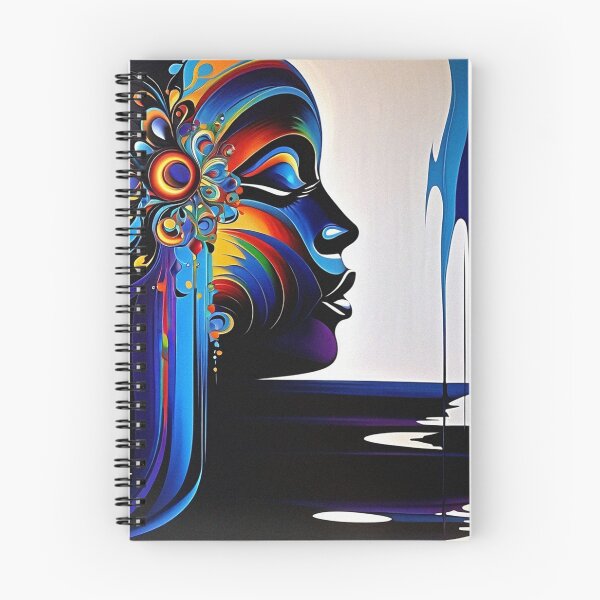Item preview, Striking Color Combinations: Abstract Woman Portrayal | Color Art | Abstract Art designed and sold by UnhingedBird.